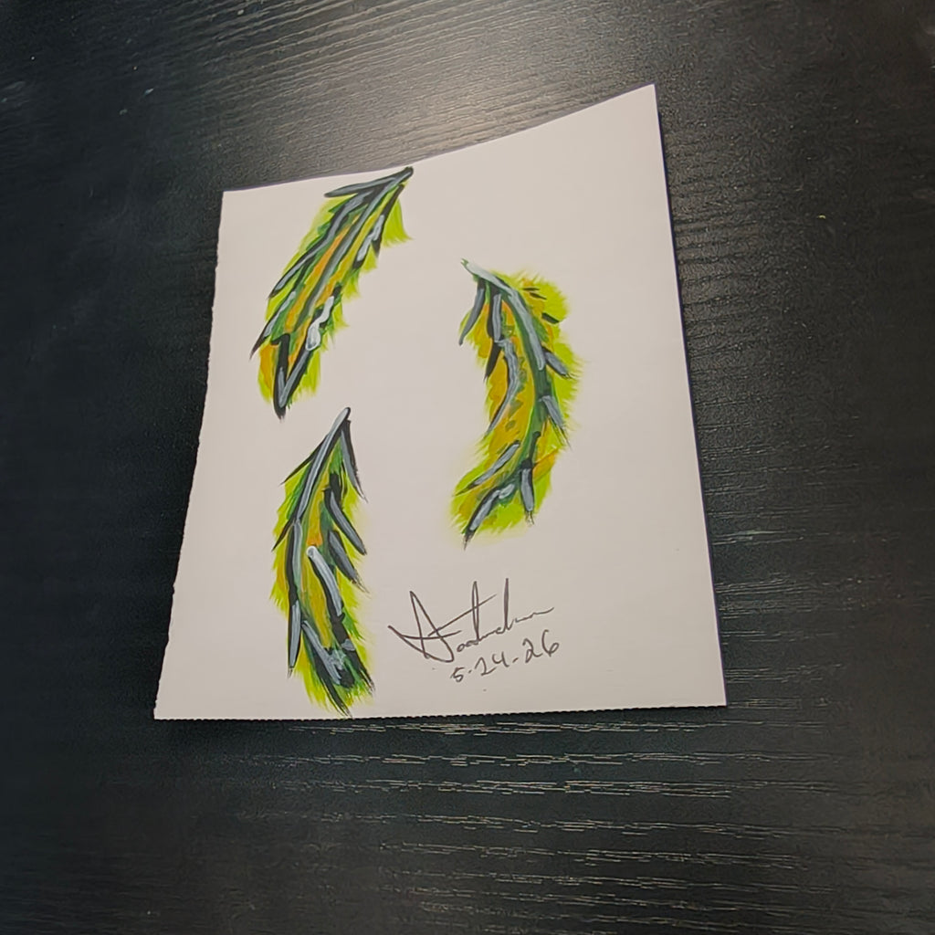 Support Feather Painting