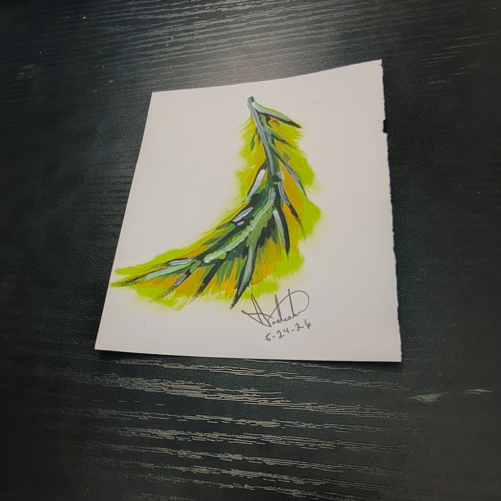 Support Feather Painting